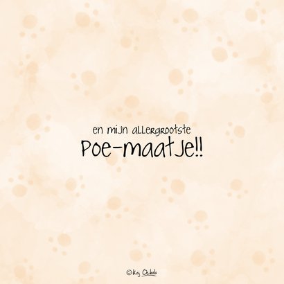 Moederdagkaart Poema - Jij bent de allerliefste Poe-mama 2