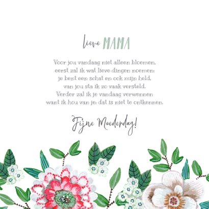 Moederdagkaarten frisse bloemen voor mama of oma 3