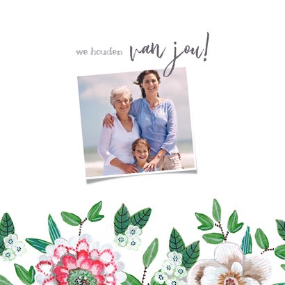 Moederdagkaarten frisse bloemen voor mama 2