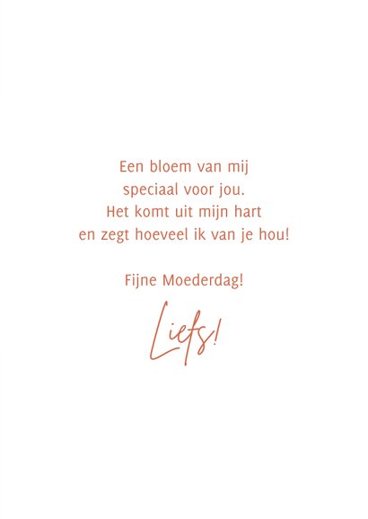 Moederdagkaartje eekhoorn met bos bloemen  3