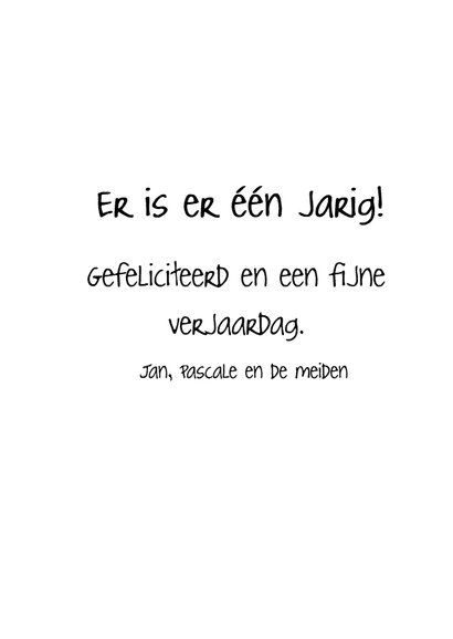 Monster verjaardagskaart 3
