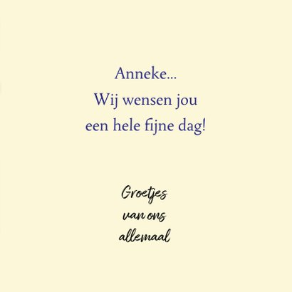 Mooie verjaardagskaart Anemonen met Keulse pot. 3