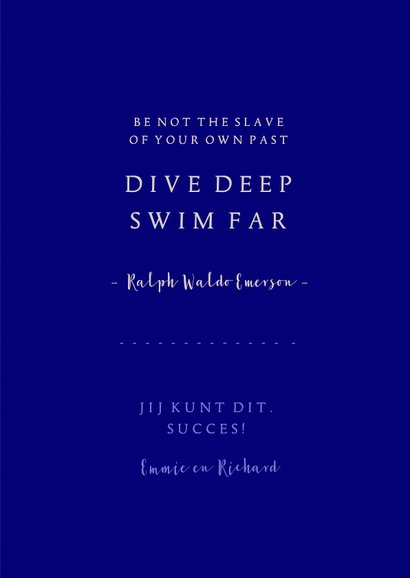 Motiverende kaart met zee-illustratie en quote 3