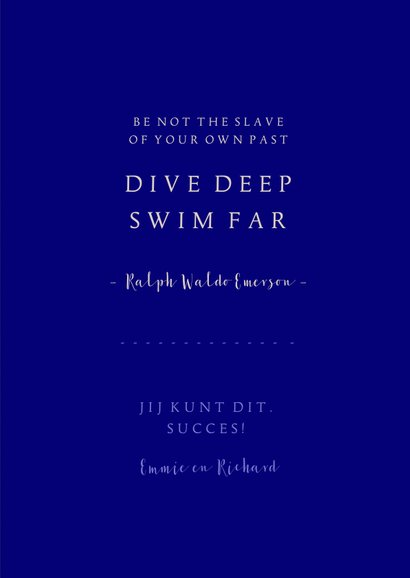 Motiverende kaart met zee-illustratie en quote 3