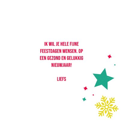 Nierstichting kerstkaart jij maakt kerst mooier 3