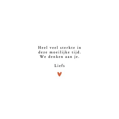 Nierstichting sterkte met een hartje 3