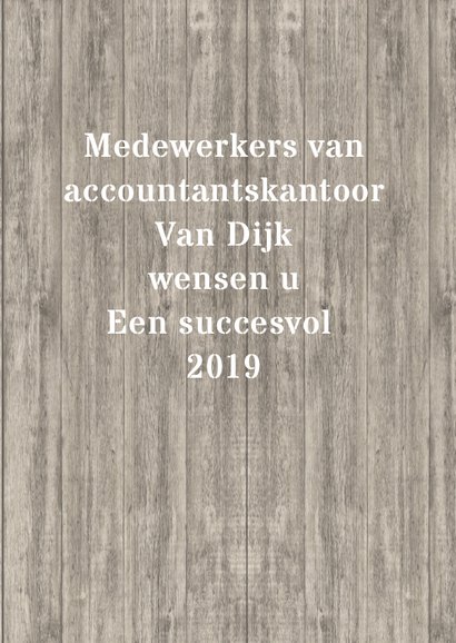 Nieuwjaar champagne krijtbord 3
