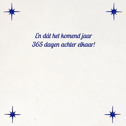 Nieuwjaar delftse spreuk 3