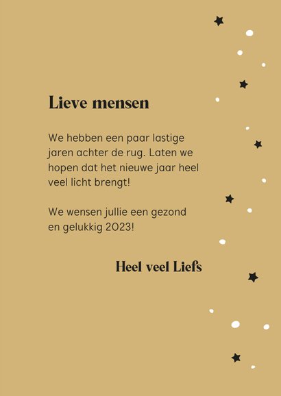 Nieuwjaar Hang in there, 2023 is coming 3