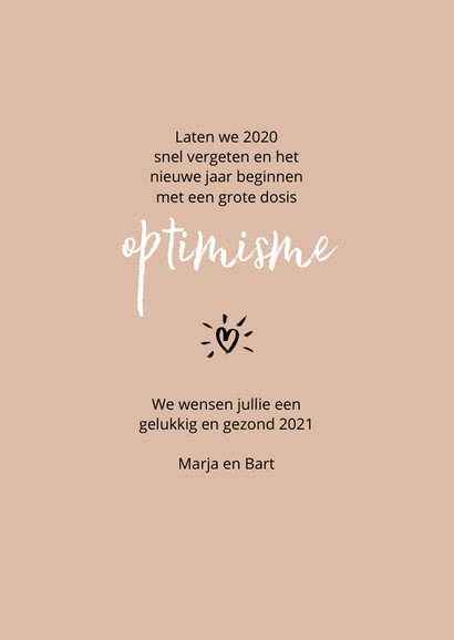 Nieuwjaar Let's jump into 2021 with a big smile 3