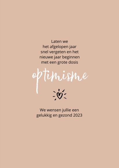 Nieuwjaar Let's jump into 2023 with a big smile 3