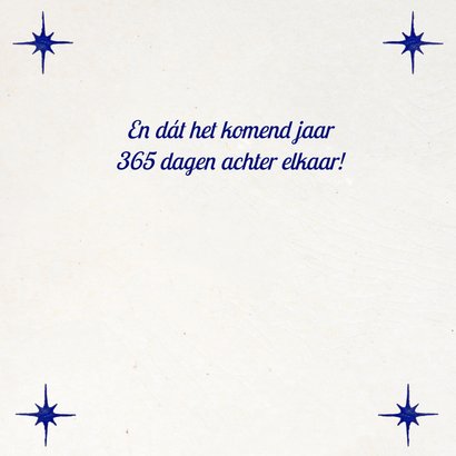 Nieuwjaar spreuk delftsblauw 3