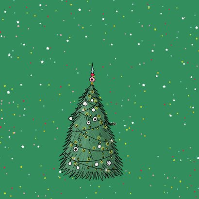 Nieuwjaar Vespa met kerstboom a 2