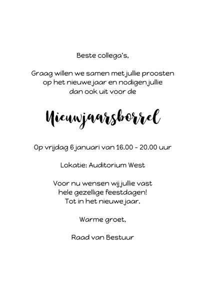 Nieuwjaars borrel confetti goud 3