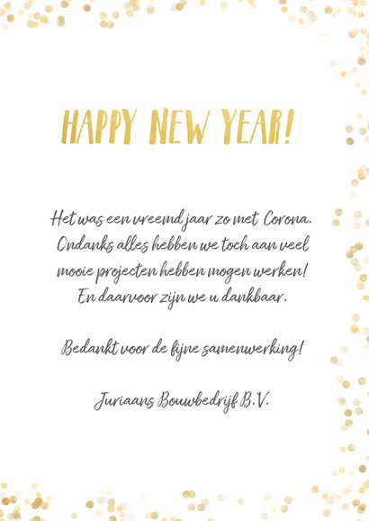 Nieuwjaars fotocollage kaart 12 maanden terugblik 3