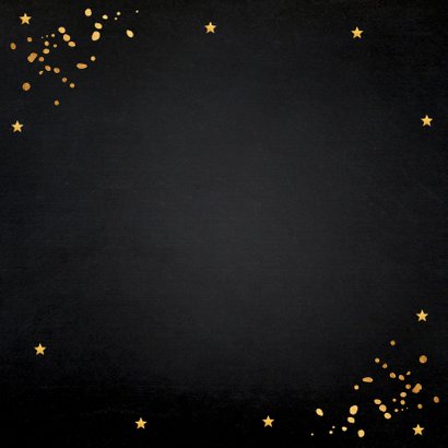 Nieuwjaarsborrel goud confetti typografie 2020 2
