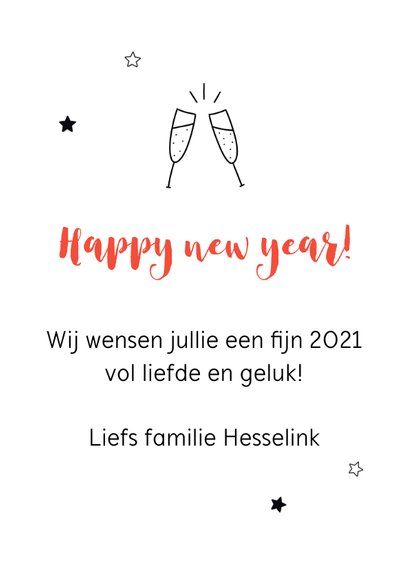 Nieuwjaarskaart - Droom groot & geniet van kleine dingen 3