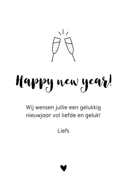 Nieuwjaarskaart - Een goed beter best nieuwjaar 3