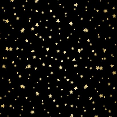 Nieuwjaarskaart fotocollage 2024 sterren goud 2