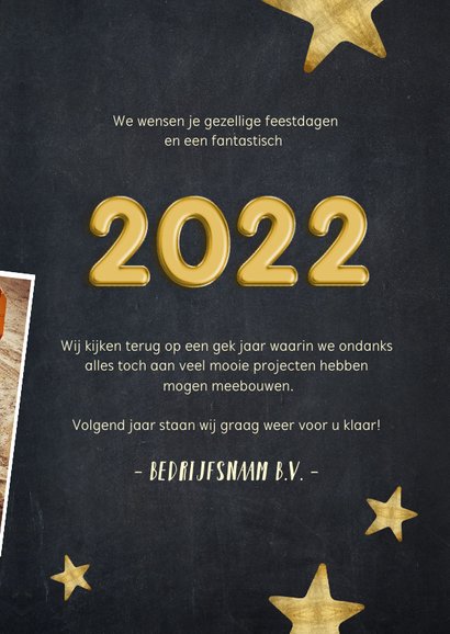 Nieuwjaarskaart fotocollage met hoogtepunten 2021 3