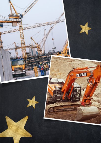 Nieuwjaarskaart fotocollage polaroids hoogtepunten 2020 2