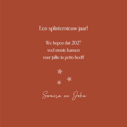 Nieuwjaarskaart gedicht van oud naar nieuw 3