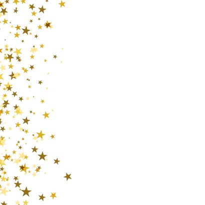 Nieuwjaarskaart happy new year sterren 2