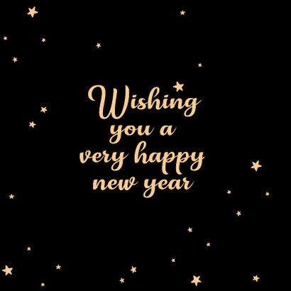 Nieuwjaarskaart Hello new year - SK 2