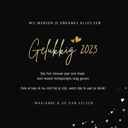 Nieuwjaarskaart - ik wens je veel lichtpuntjes in 2023 3