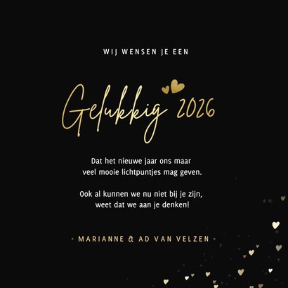 Nieuwjaarskaart - ik wens je veel lichtpuntjes in 2026 3