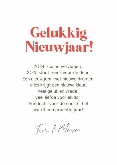 Nieuwjaarskaart illustratie champagne cheers 2025 sterren 3