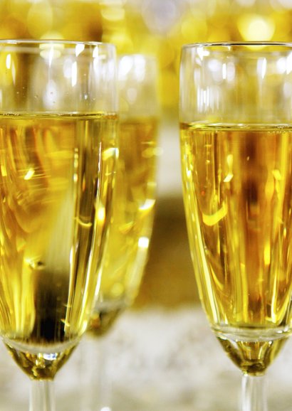 Nieuwjaarskaart Keep Calm Drink Champagne 2