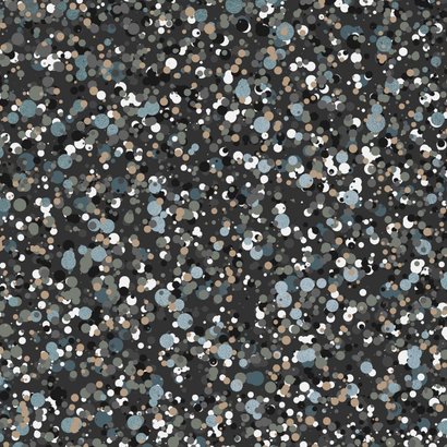 Nieuwjaarskaart lichtpuntjes stijlvol spetters Achterkant