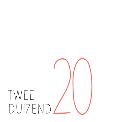nieuwjaarskaart machtig mooi 2