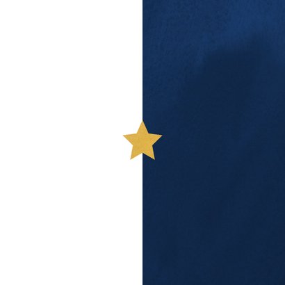 Nieuwjaarskaart met 11je Achterkant