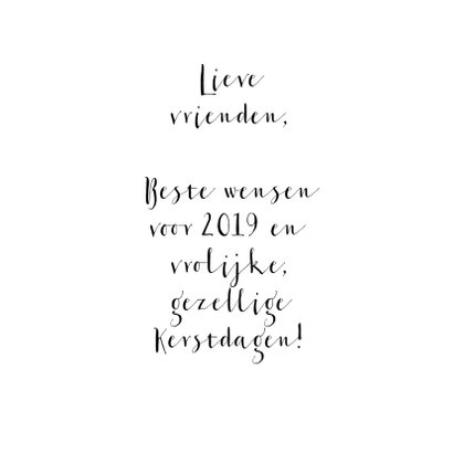 Nieuwjaarskaart met kerstkoekjes en foto 3