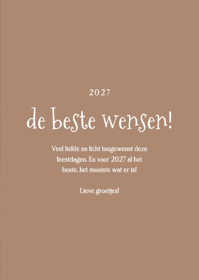 Nieuwjaarskaart met lieve cavia de beste wensen 3