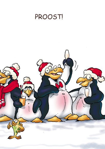 Nieuwjaarskaart Penguins Borrel 3