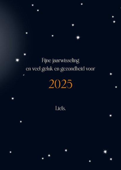 Nieuwjaarskaart roodborst volle maan 3