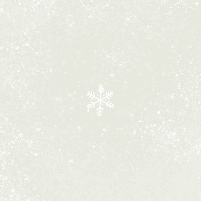 Nieuwjaarskaart roodborstjes sneeuw natuurlijk waterverf Achterkant