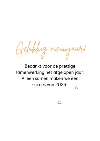 Nieuwjaarskaart samen op weg naar een groen & duurzaam 2026 3
