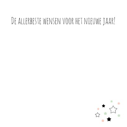 Nieuwjaarskaart Ster - WW 3