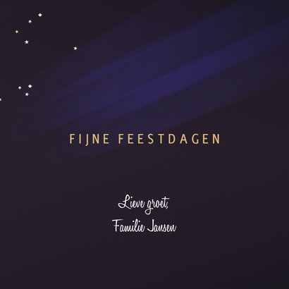 Nieuwjaarskaart stijlvol licht vuurwerk 2027 3