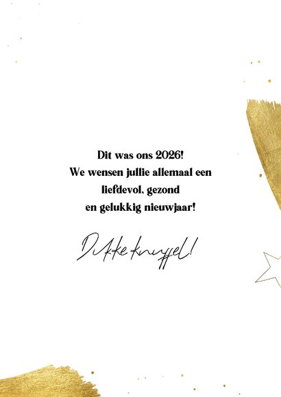 Nieuwjaarskaart terugblik fotocollage dit was 2026 3