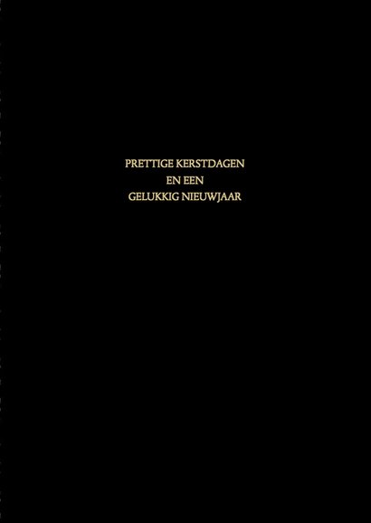 Nieuwjaarskaart vuurwerk goud 3