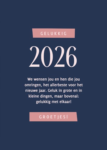 Nieuwjaarskaart vuurwerk holografisch 2026 3