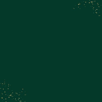 Nieuwjaarskaart zakelijk 2021 grafisch stijlvol goud Achterkant