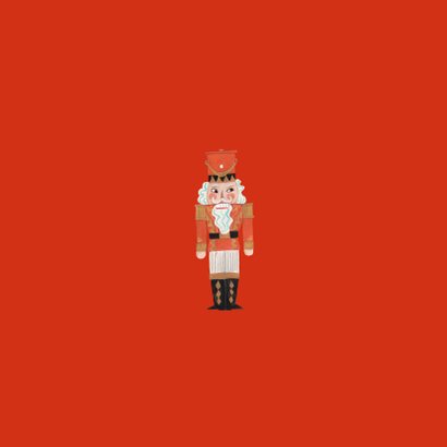 Notenkraker illustratie kerstkaart 2