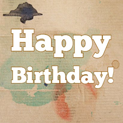 On your special day 2