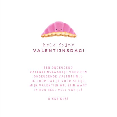 Ondeugende valentijnskaart crompouce "eat my crompussy" 3